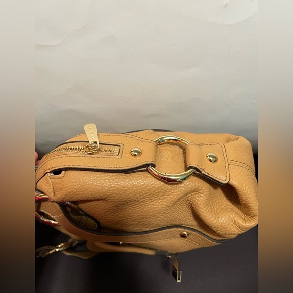 Michael Kors Pebbled Leather Satchel Bag - Picture 5 of 16